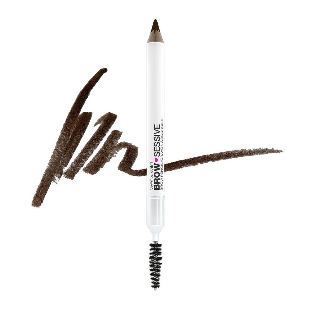 Eyebrow Pencil By Wet n Wild Brow-Sessive Brow Makeup Pencil Liner Blending Brus